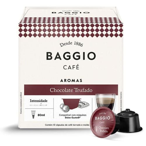 Capsulas Cafe Aromatizado Baggio Para Cafeteira Dolce Gusto