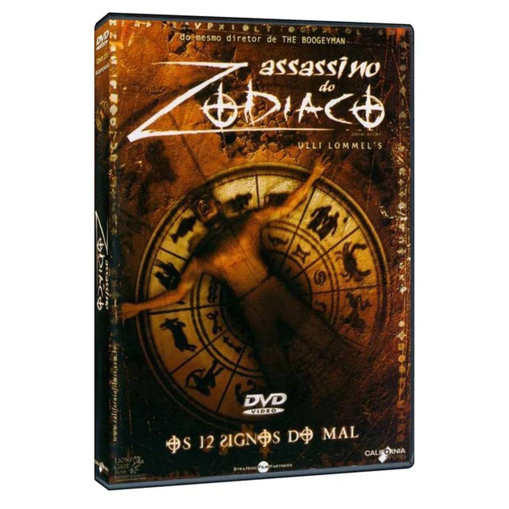 DVD Assassino Do Zodiaco - CALIFORNIA