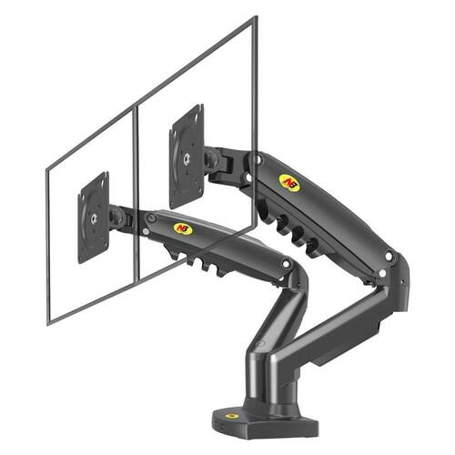 Suporte de Mesa para Monitor 17” a 27” Articulado F160 NB Menor preço em Suporte de Mesa para Monitor 17” a 27” Articulado F160 NB