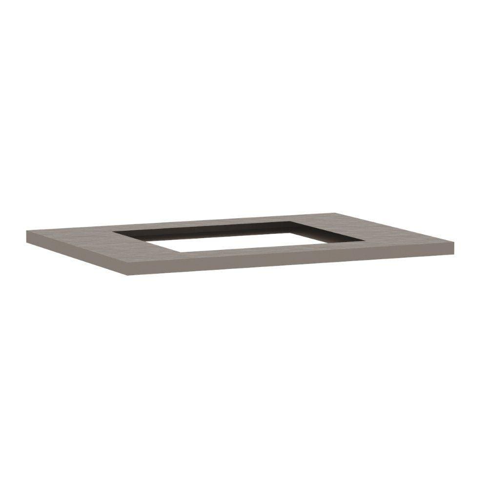 Tampo de 70cm x 54,5cm para Cooktop 4 Bocas com Furo de 50cm x 35cm Luciane Móveis