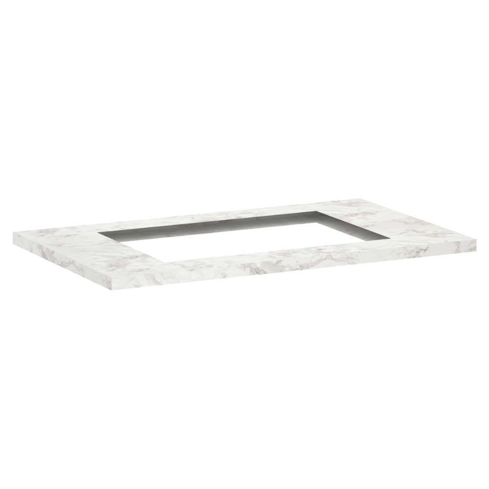 Tampo de 70cm x 54,5cm para Cooktop 4 Bocas com Furo de 50cm x 35cm Luciane Móveis