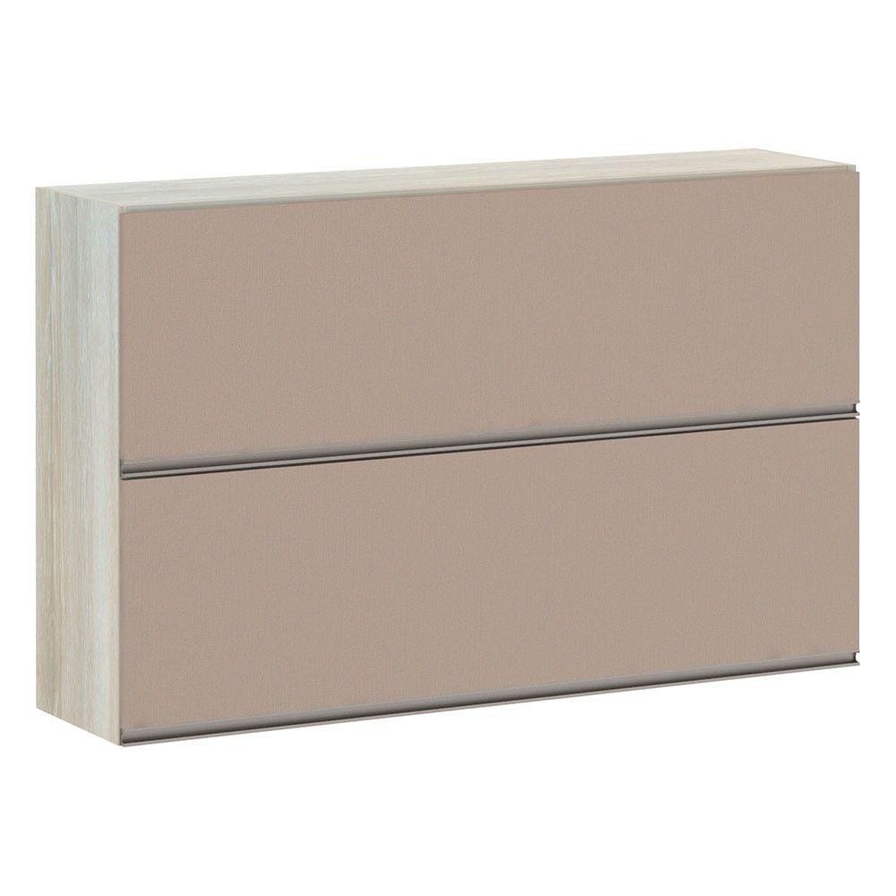 Armário Basculante Duplo Luciane 120cm 2 Portas Luci