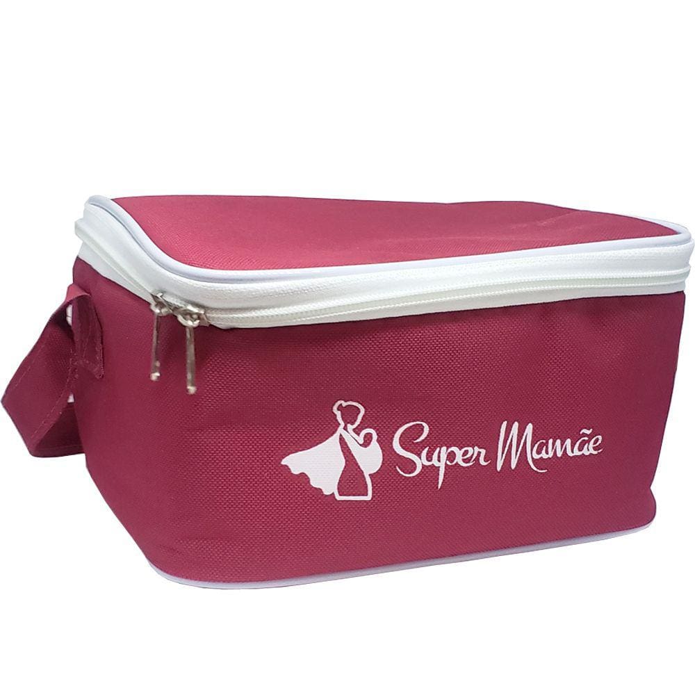 Bolsa Térmica Selada Super Mamãe p/ Transporte Leite Materno