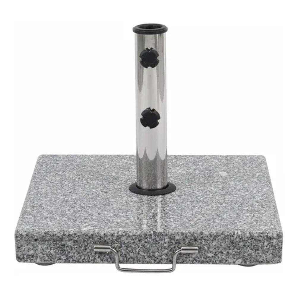 Base Ombrelone Com Roda Contra Peso Inox Guarda Sol - 30kg