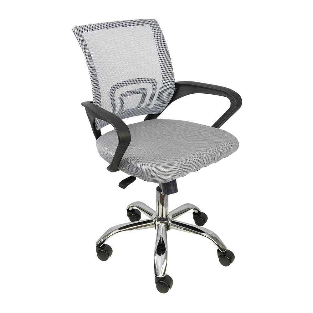 Cadeira para Escritório Diretor Tela Mesh com Relax Tok Or Design Cinza