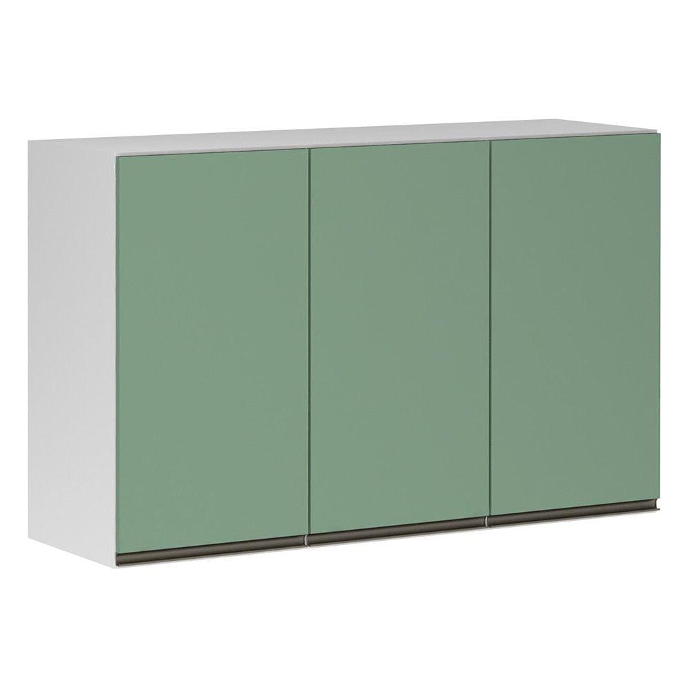 Armário Perola 120 cm 3 Portas Luciane