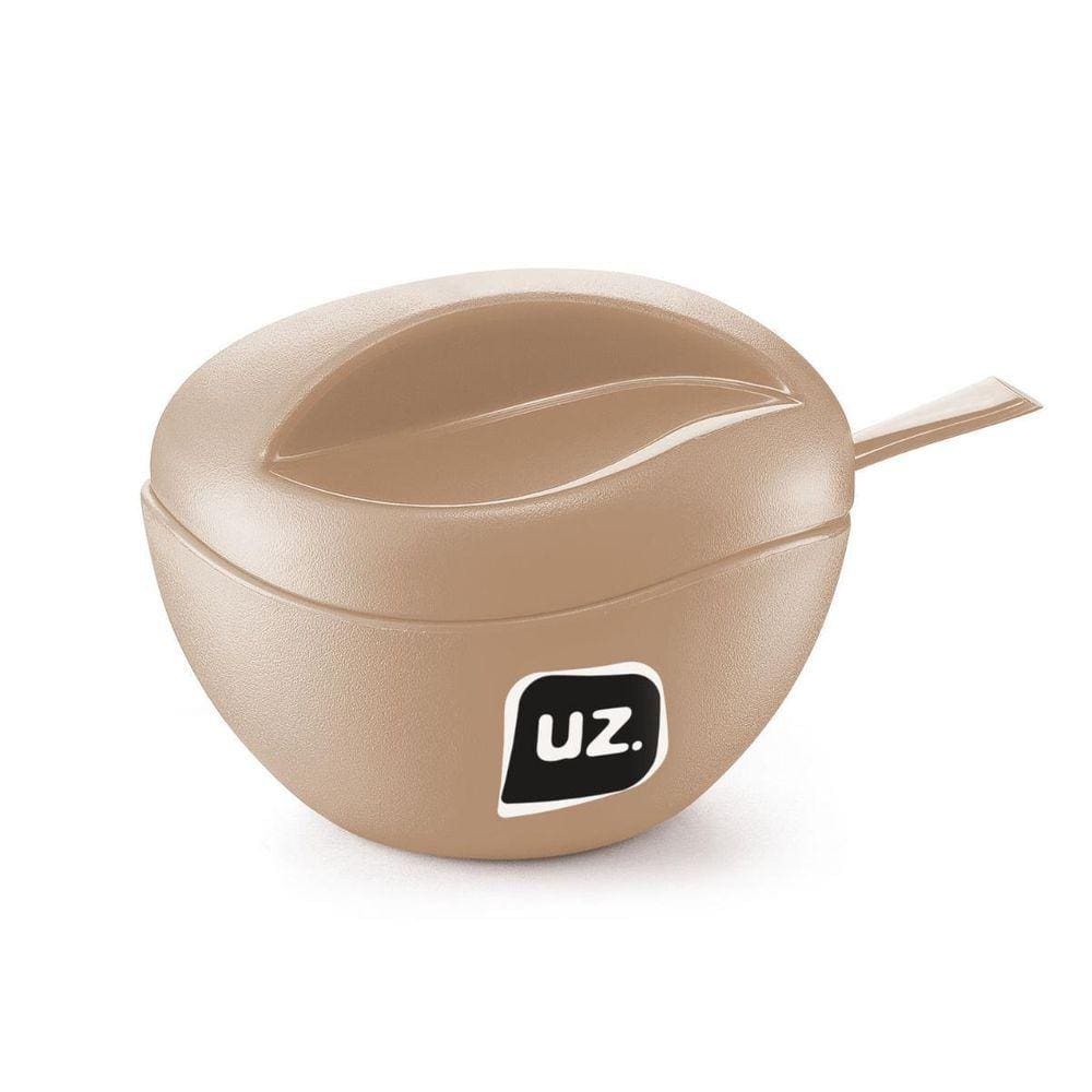 Açucareiro Sólido Com Colher Capuccino Uz141Cap Uz