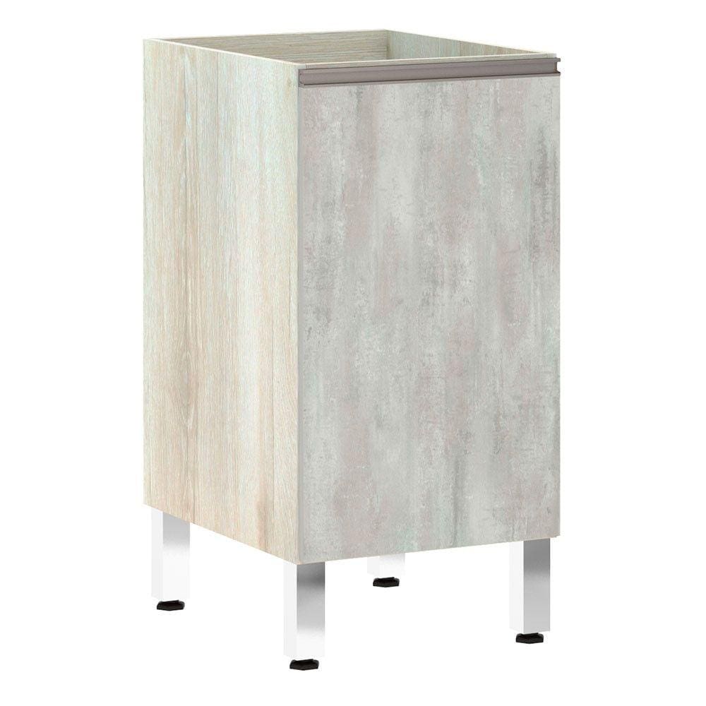 Balcão de Cozinha sem Tampo 40cm 1 Porta Luci Luciane Móveis