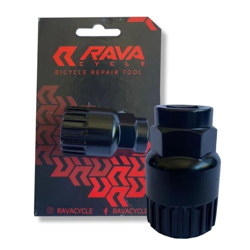 Ferramenta Extrator Chave de Movimento Central Selado Bike Ponta Quadrada 34.7mm Rava