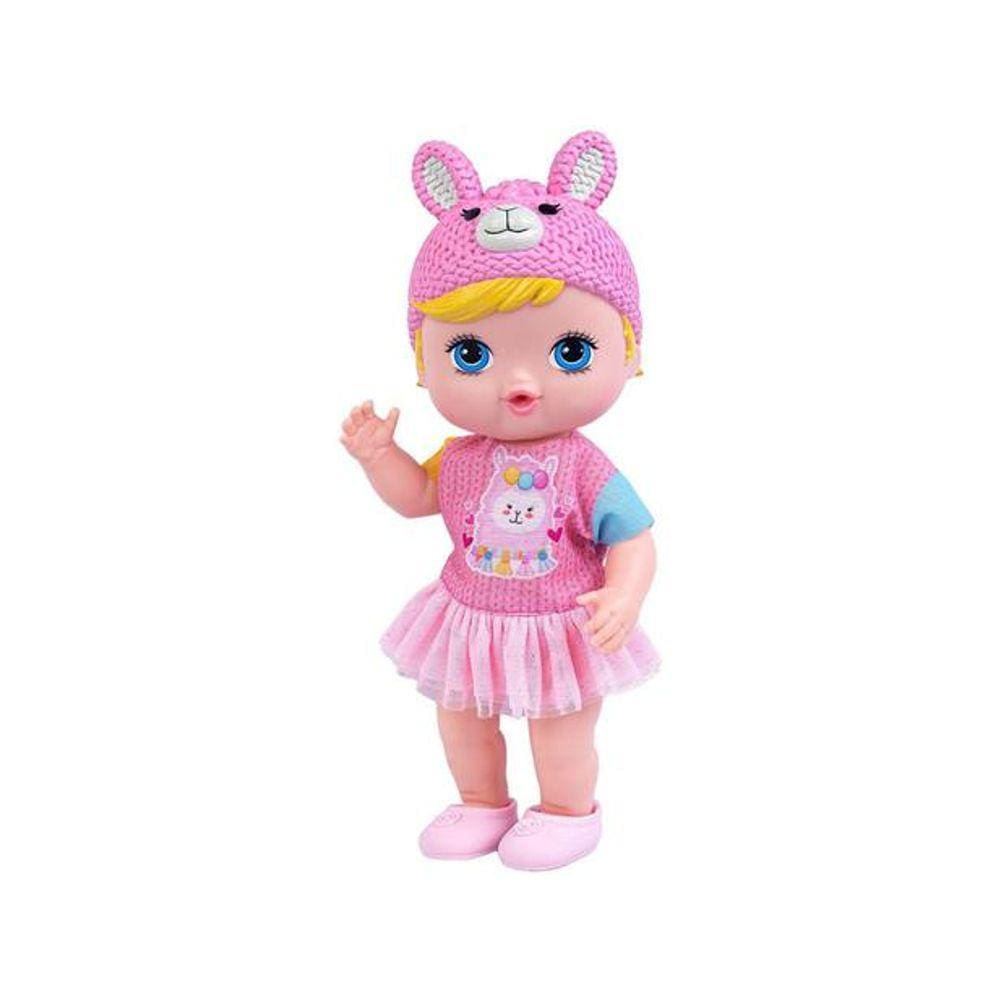 Boneca Baby Farm Lhama com Pochete- Cotiplás