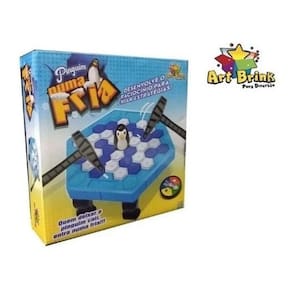 Kit 3 Brinquedo Infantil Jogo Do Pinguim Quebra Gelo 23Cm - Toy