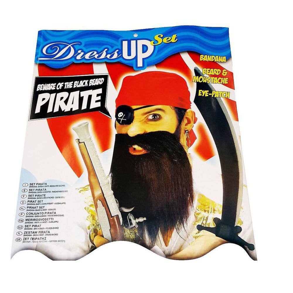 Fantasia de Piratinha Infantil com Tapa Olho - Extra Festas