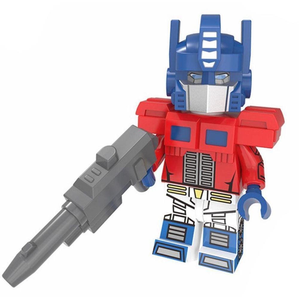 Conjunto de Mini Boneco e Figura de Ação - Transformers - Optimus