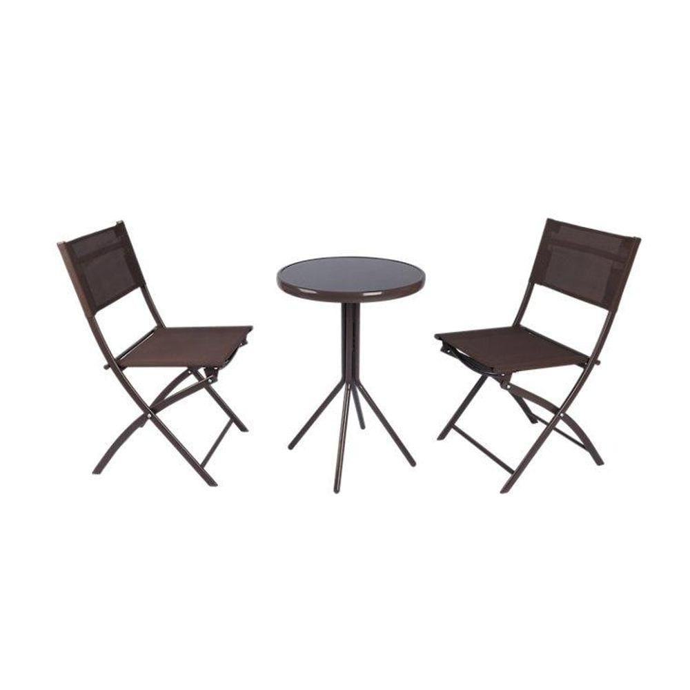 Conjunto Sacada Capuccino 3 Peças Just Home Collection