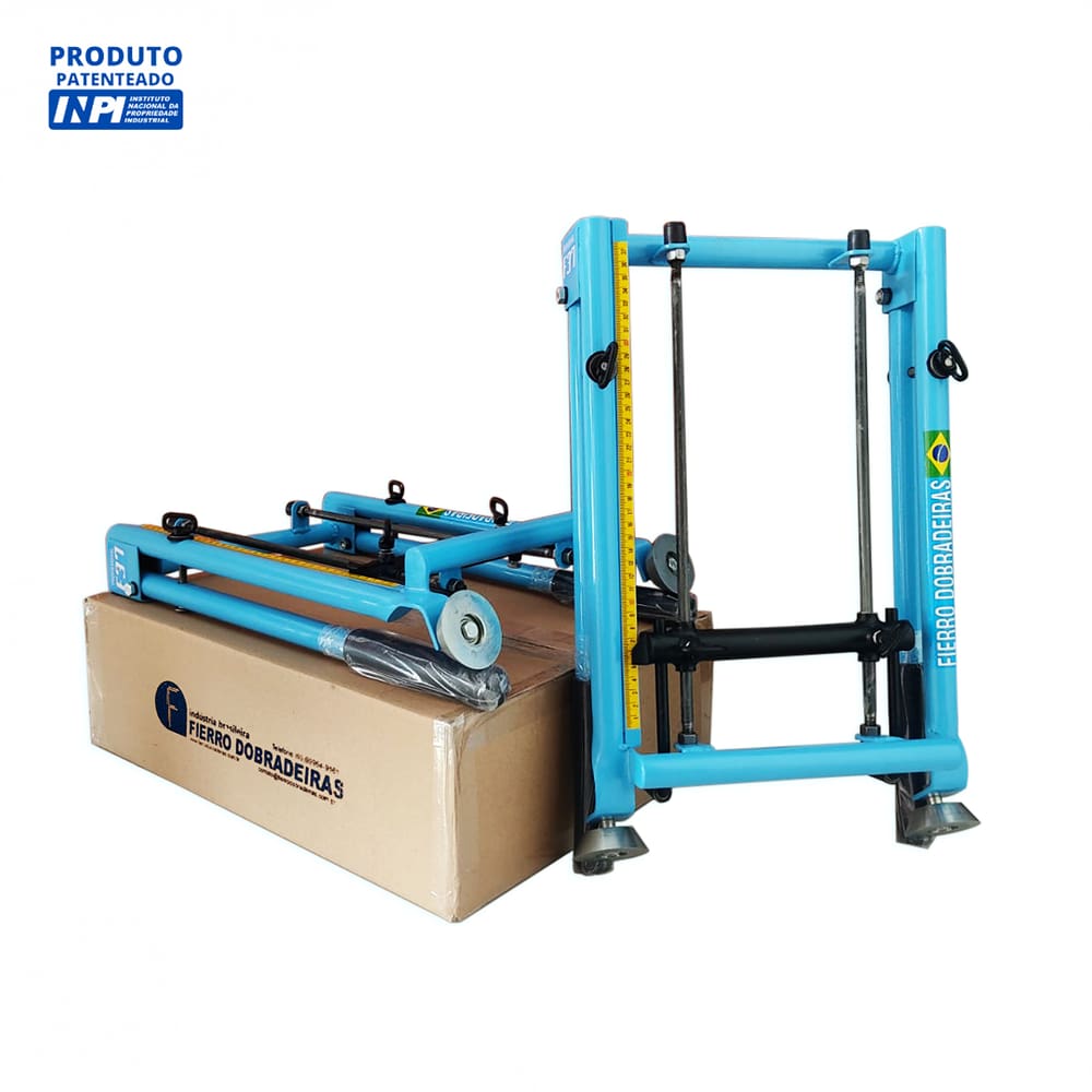 Dobradeira F37 Para Calhas Rufos Pingadeiras Condutores Portátil Manual Exclusiva Fierro Dobradeiras