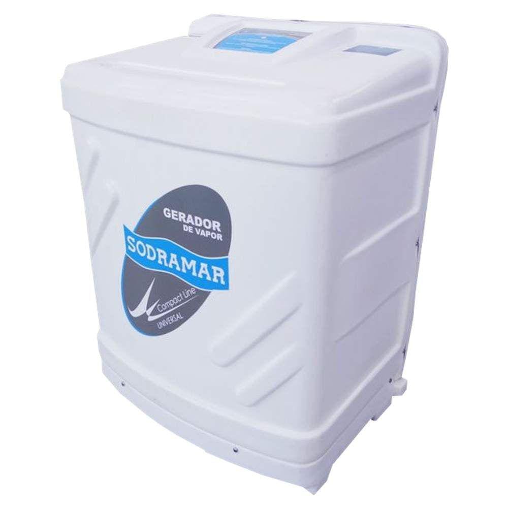 Gerador de Vapor Compact Line Universal 6 kw para Sauna Úmida de até 6 m³ - Sodramar