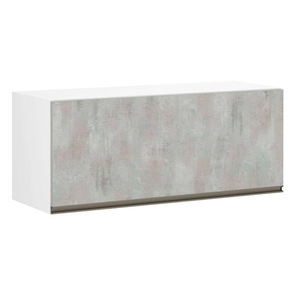 Armário Perola Basculante 90 cm 1 Porta Luciane