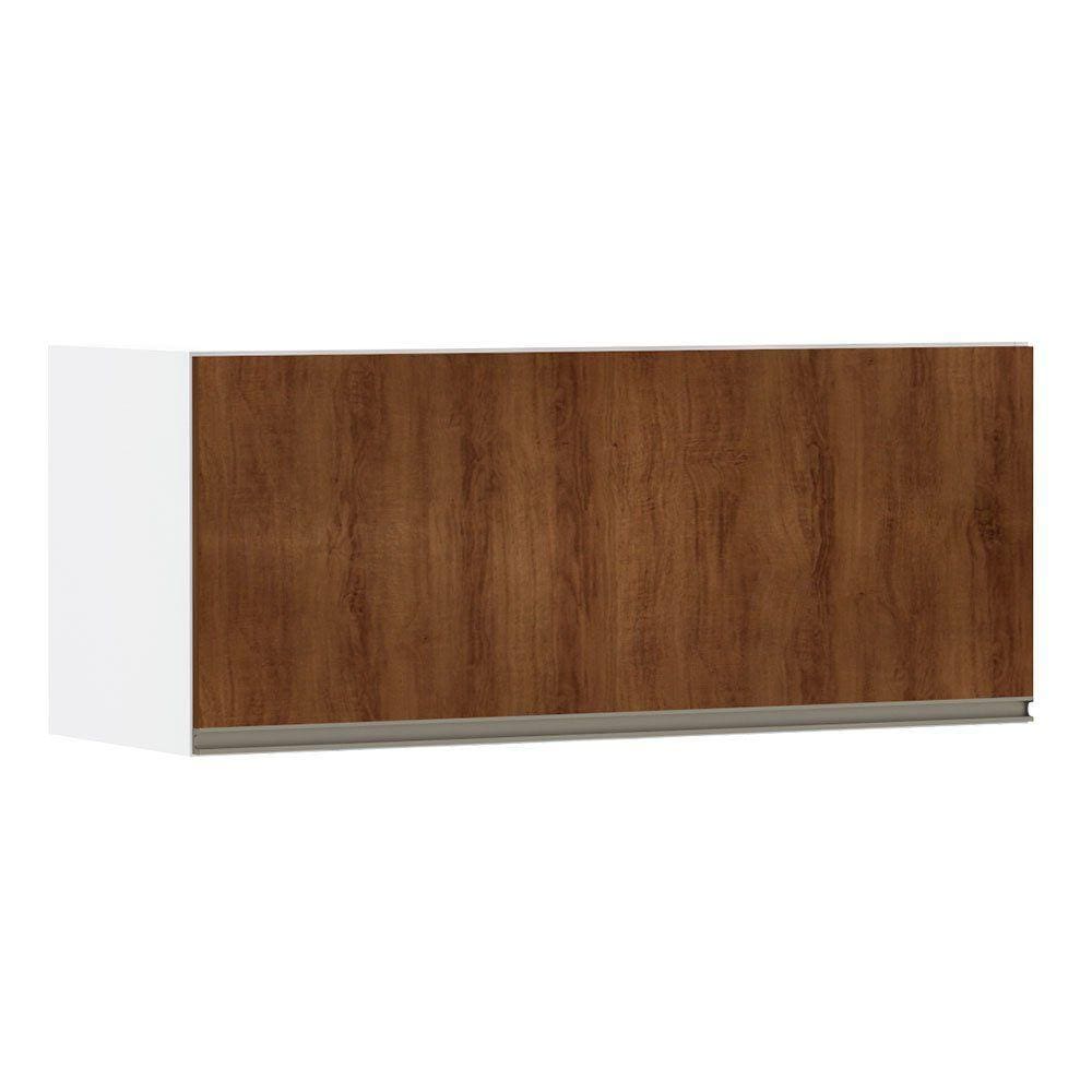Armário Perola Basculante 90 cm 1 Porta Luciane