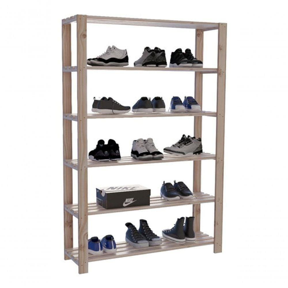 Conjunto De Prateleiras Organizadoras Sapatos Multiuso
