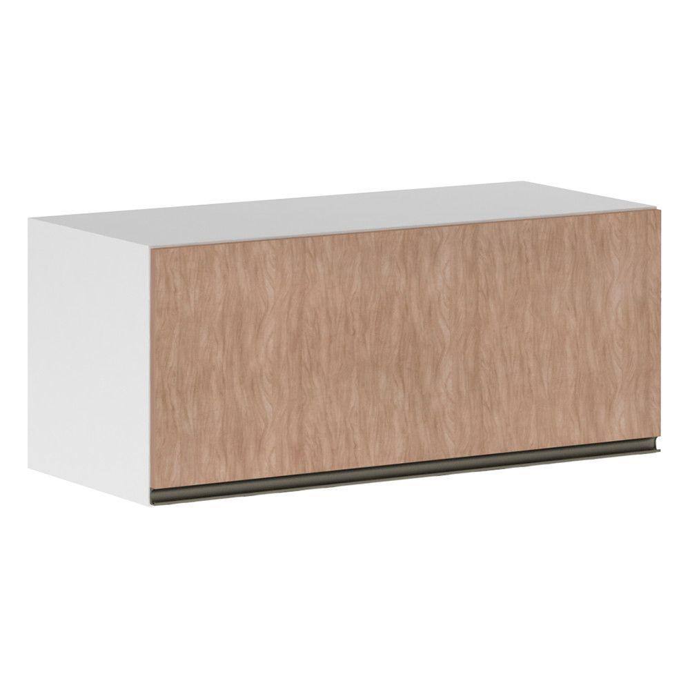 Armário Perola Basculante 90 cm 1 Porta Luciane