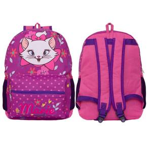 Mochila escolar infantil gata marie luxo, extra