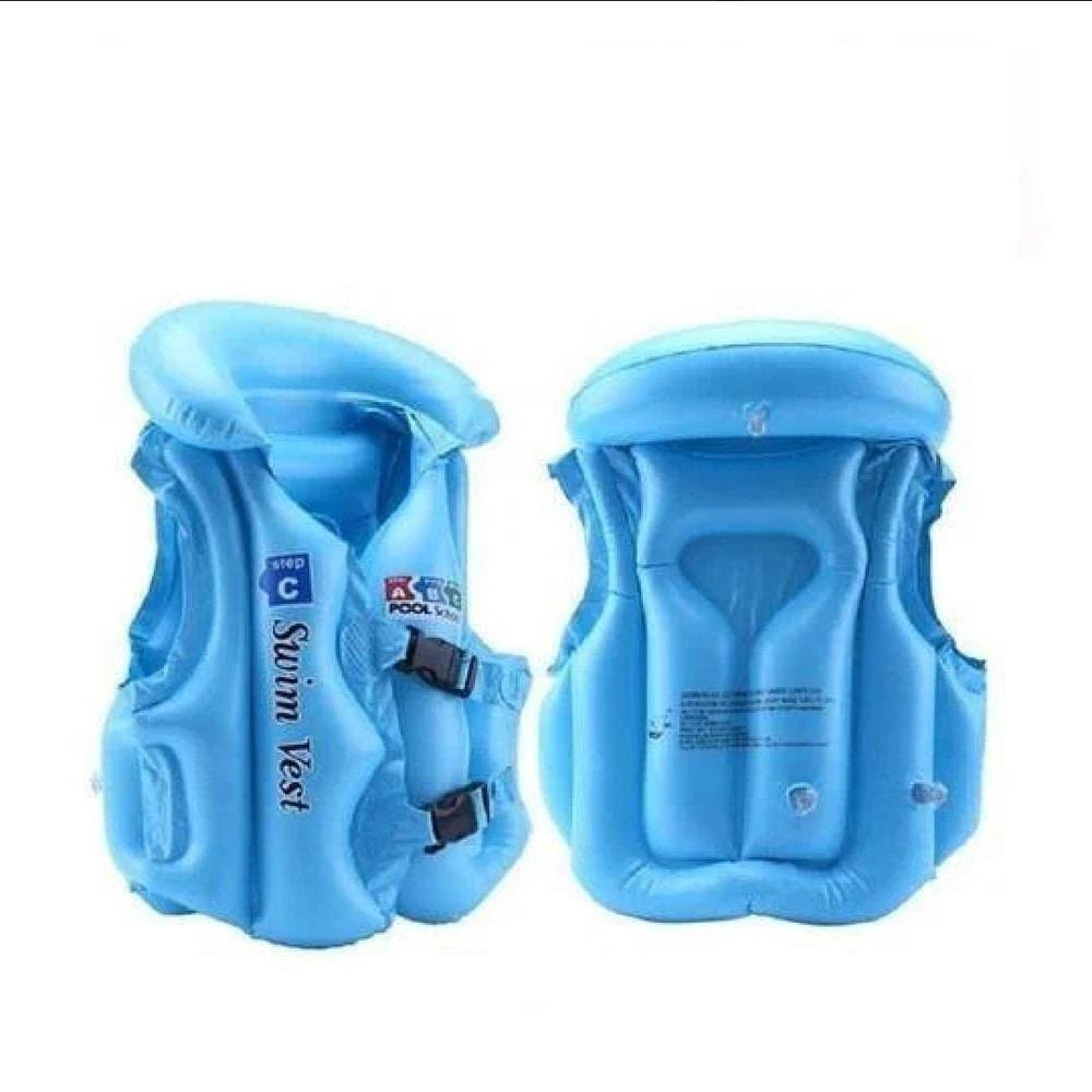 Colete Inflavel Infantil Criança Piscina Praia Boia Salva