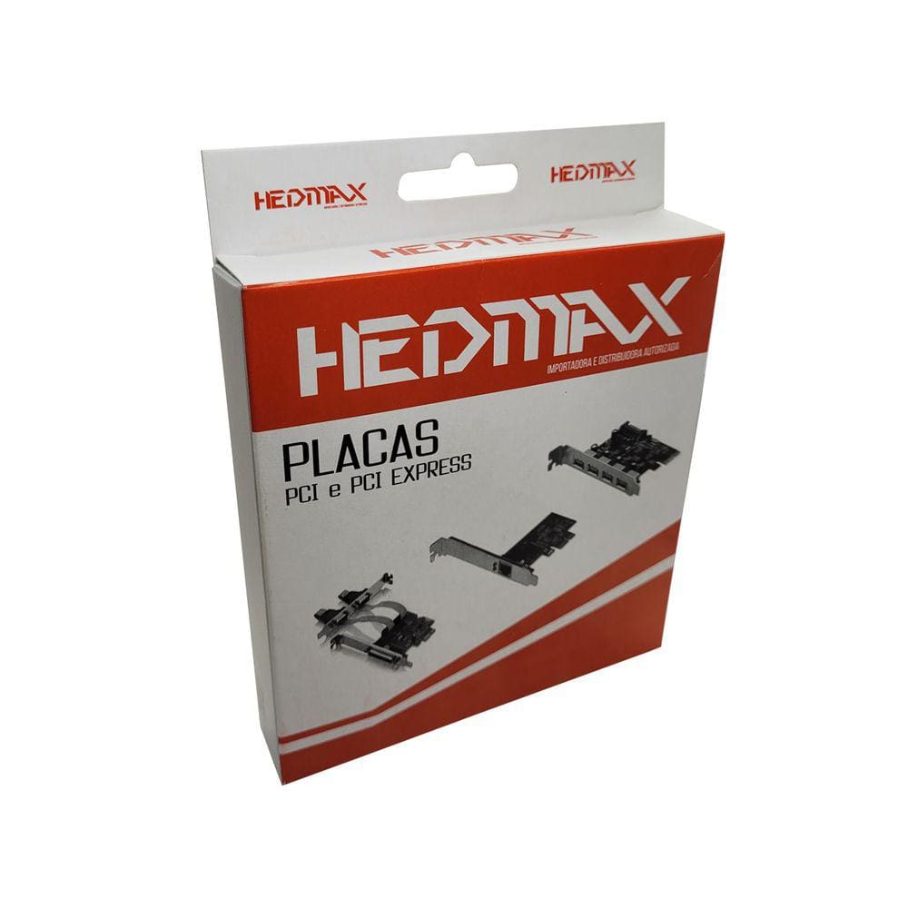 Placa De Som Pci-Express 6 Canais 5.1 Hedmax