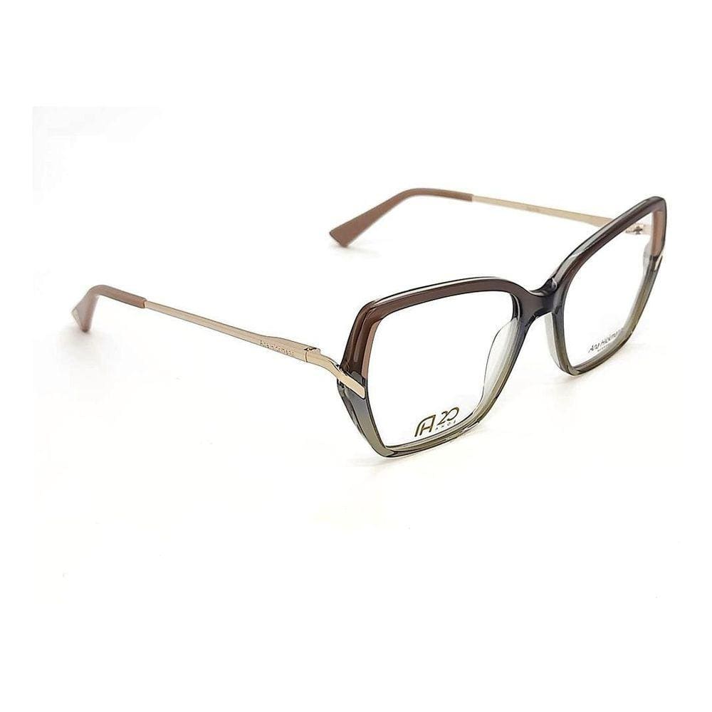 Óculos Armação Ana Hickmann Ah60038 G01 Bege Dourado