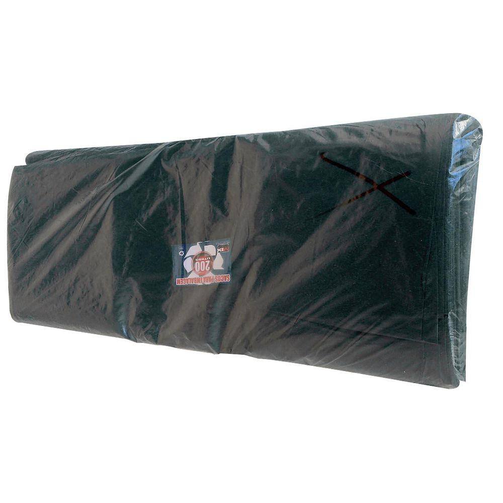 Sacos De Lixo 200 Litros Bl 1,17X1,00 11 Mic Pacote Com 10Kg