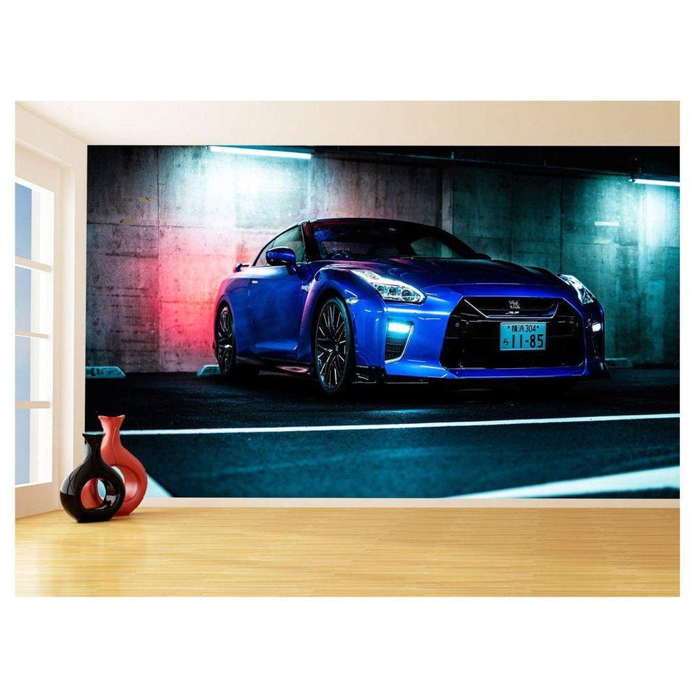Papel De Parede Carro Nissan Gtr Godzilla Jdm 3,5M Car308