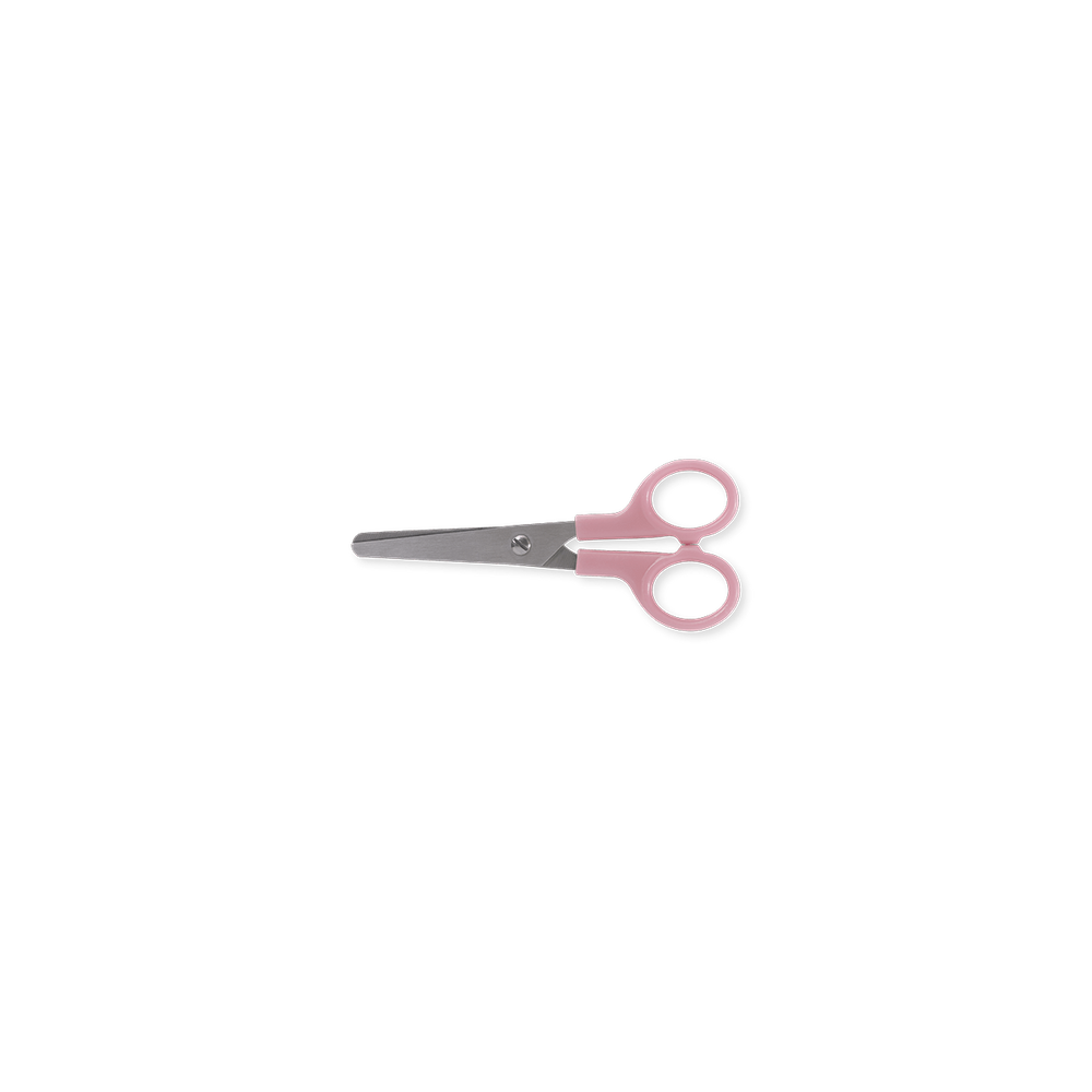 Tesoura Escolar Brinox 4 1/2\" 11,5 cm Rosa