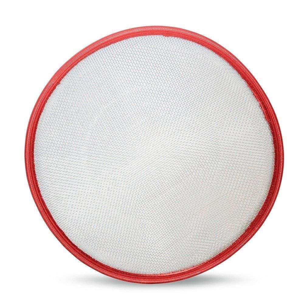Peneira Comep Aro Plástico Vermelho Feijão 55cm - Embalagem com 10 Unidades