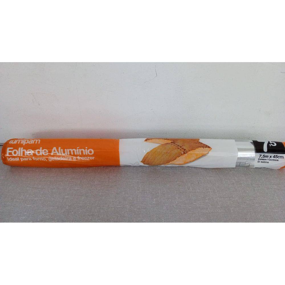 Papel Aluminio Lumipan 45 Cm X 7,5 M