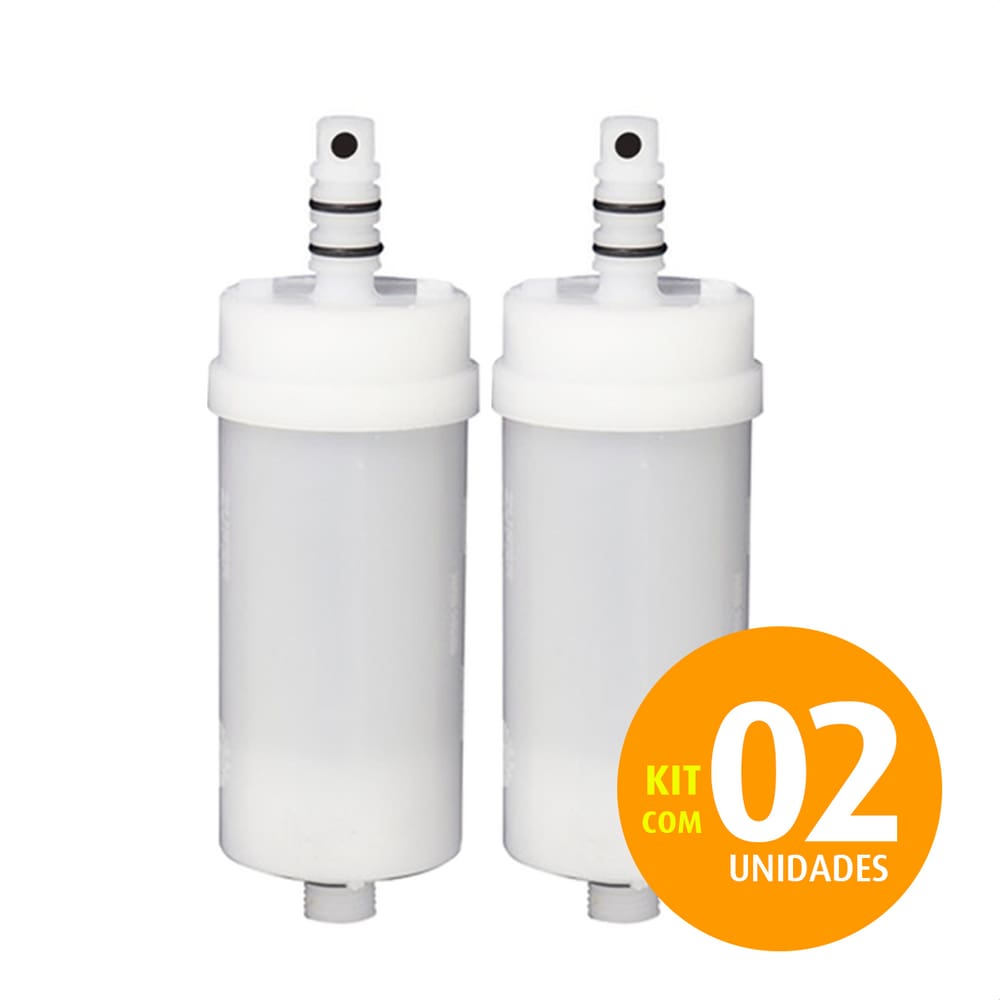 Kit 02 Refil Blindado Branco Universal - Troca 6 Meses