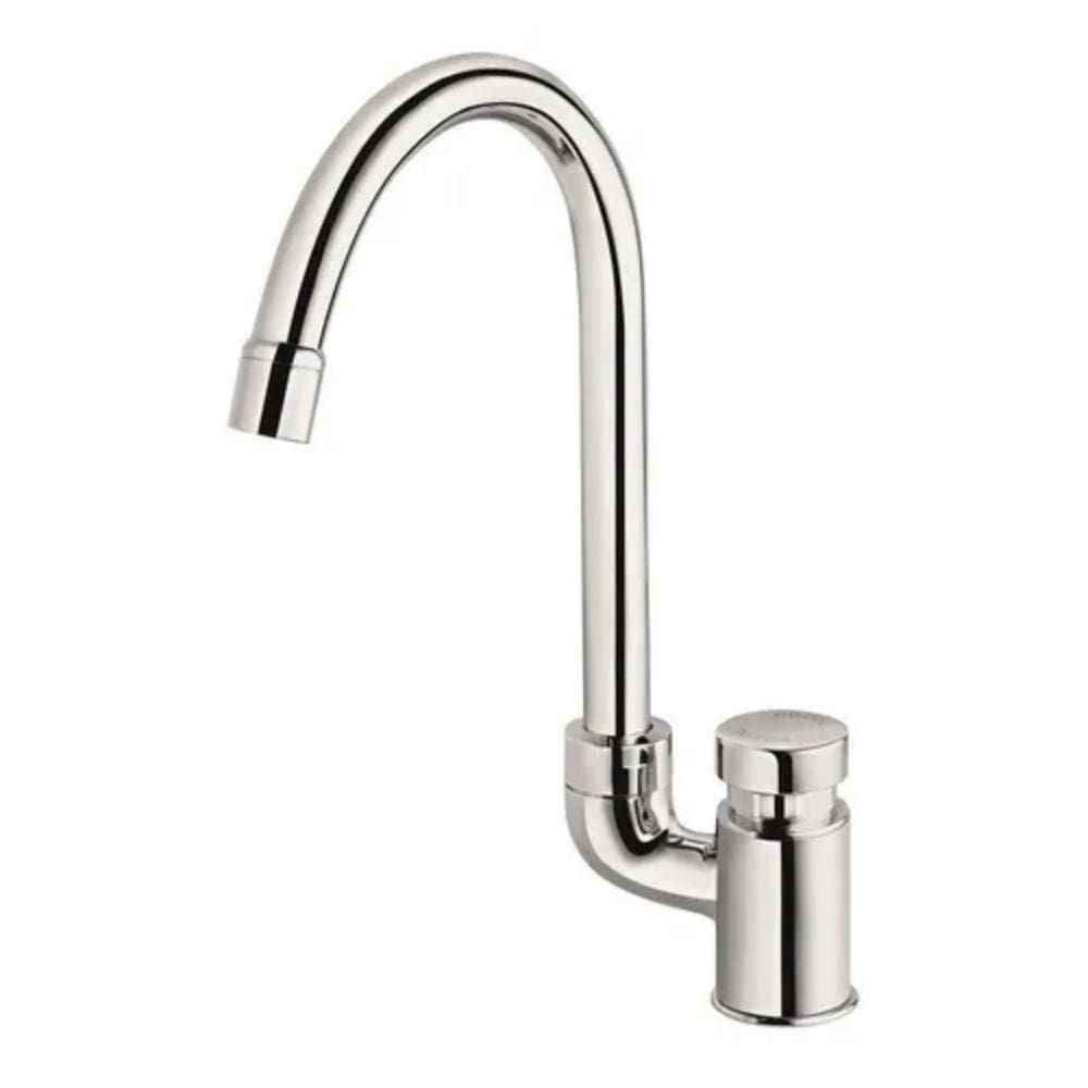 Torneira Pressmatic Docol De Bancada 444506 Cromada
