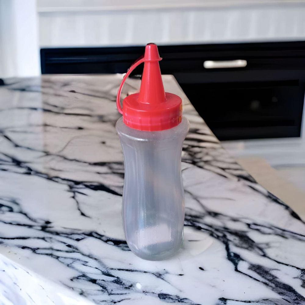 Bisnaga Para Molhos De Plastico Com Tampa Dosadora