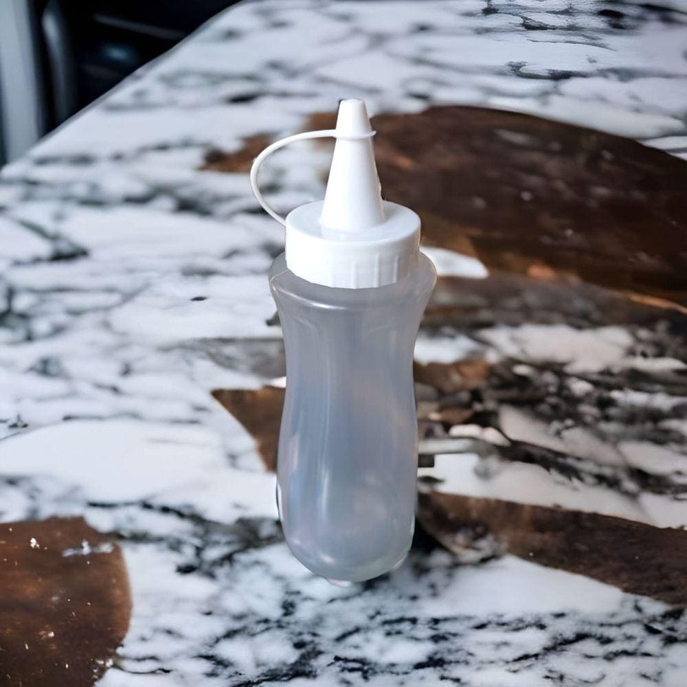 Bisnaga Para Molhos De Plastico Com Tampa Dosadora