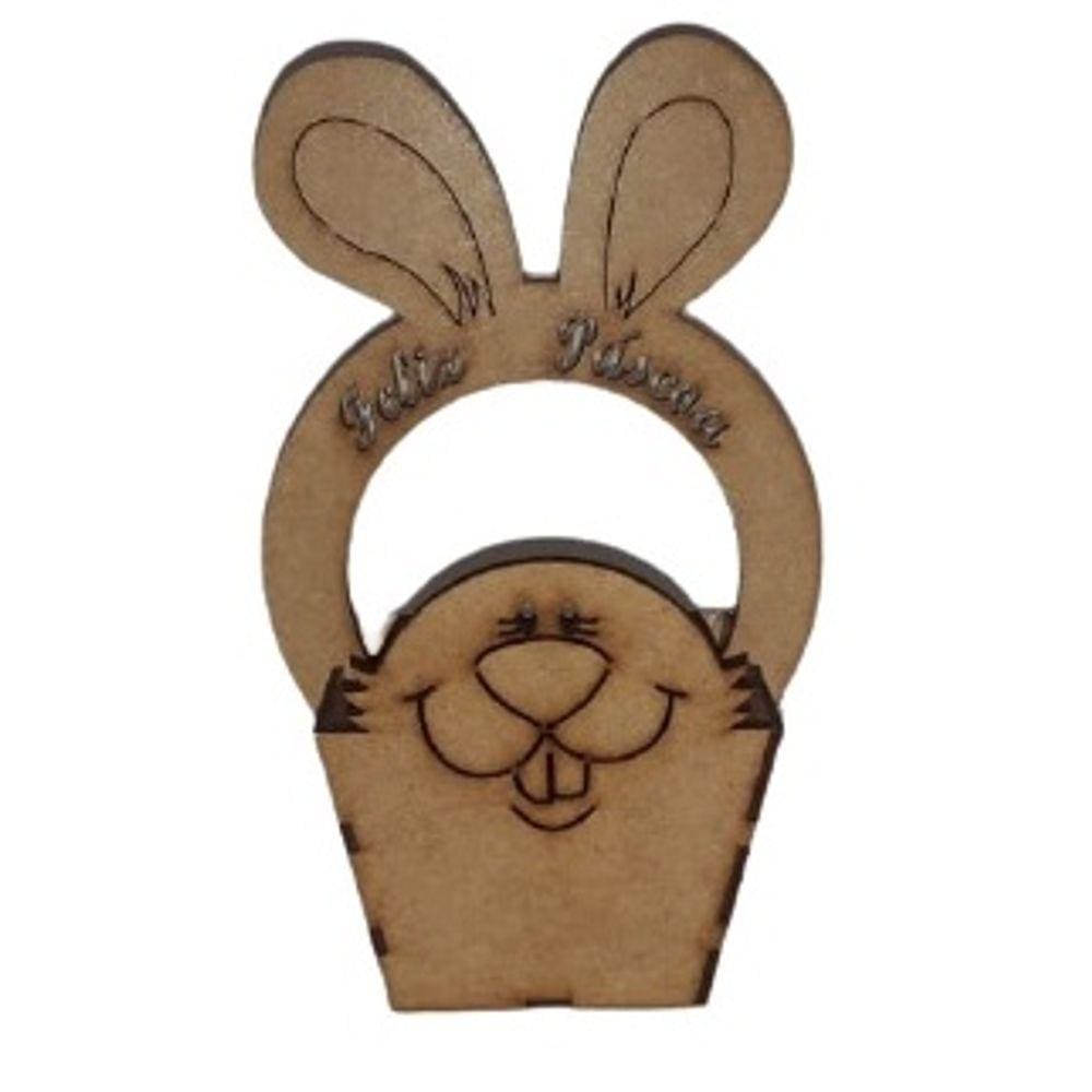 2 Caixa de Coelho da Pascoa para Diversos Usos MDF 3mm