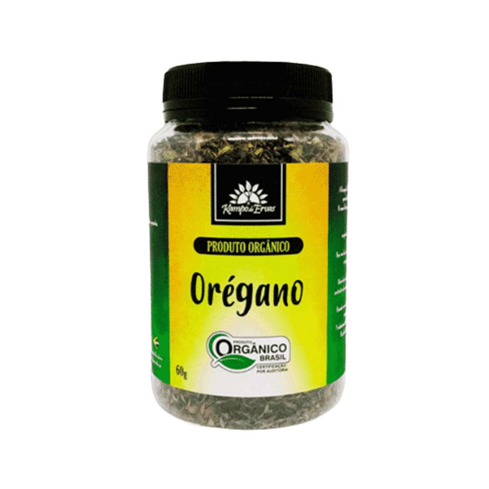 Kit 6X: Orégano Orgânico Kampo de Ervas 60g