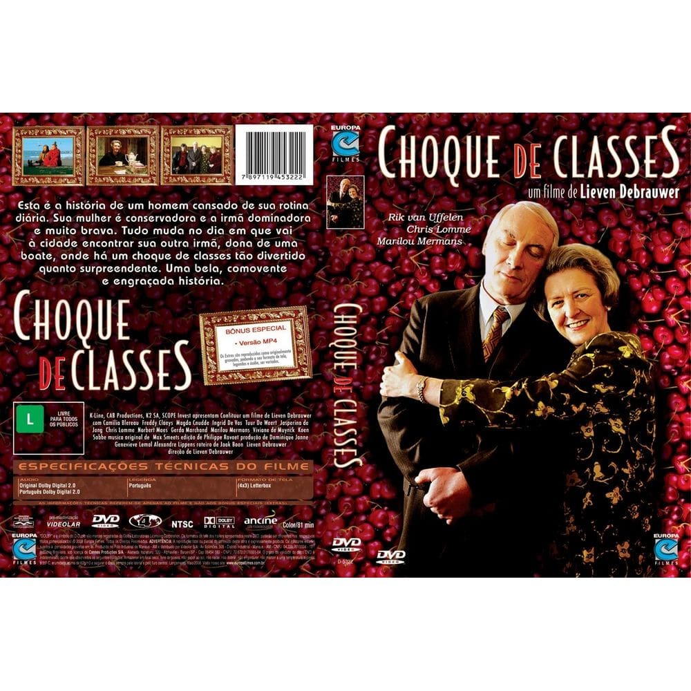 DVD Choque De Classes - EUROPA