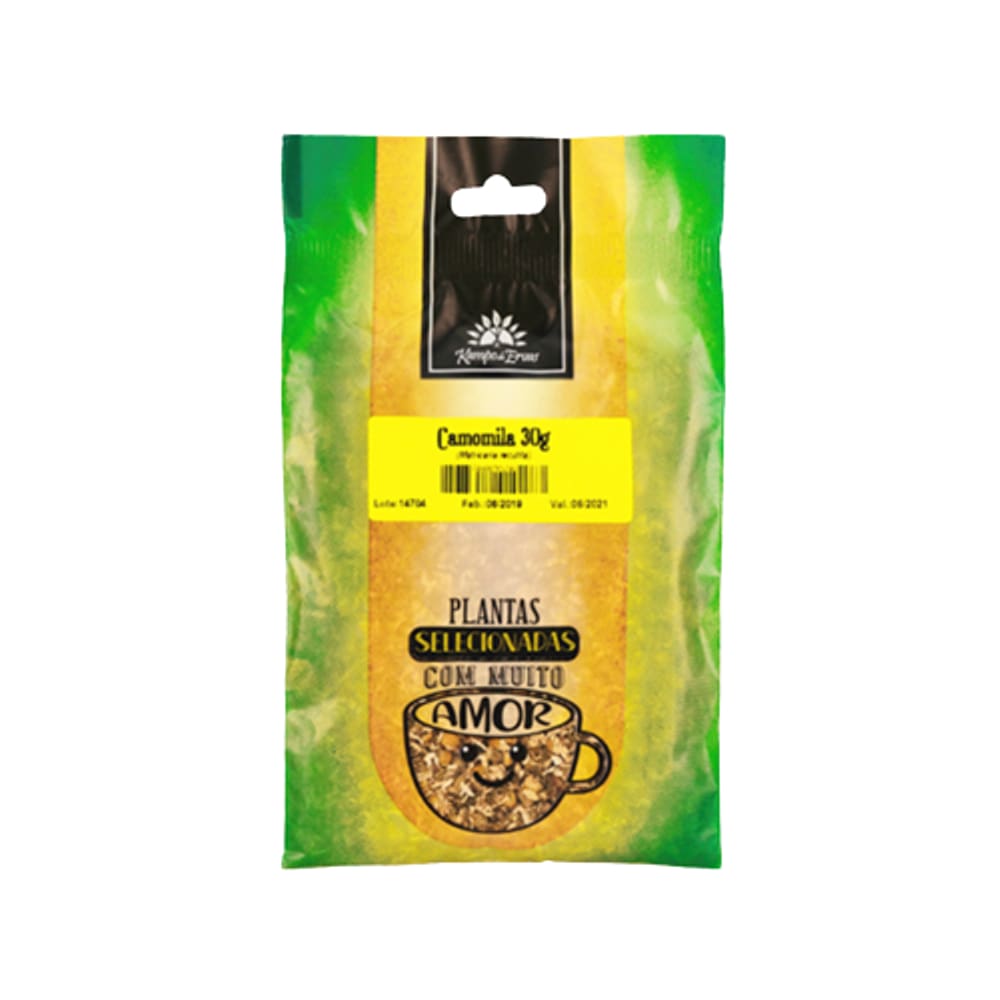 Kit 6X: Chá de Camomila Kampo de Ervas 30g
