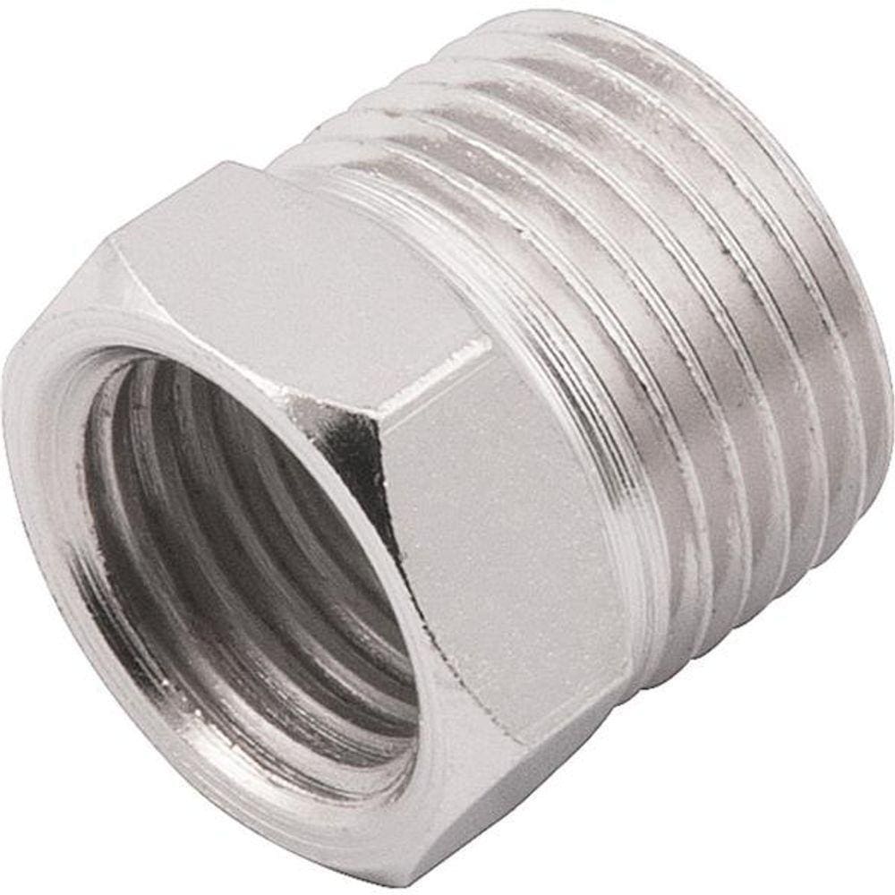 Adaptador 3/8X1/4" Macho/Npt Aço Zincado Com 1 Peça - Vonder