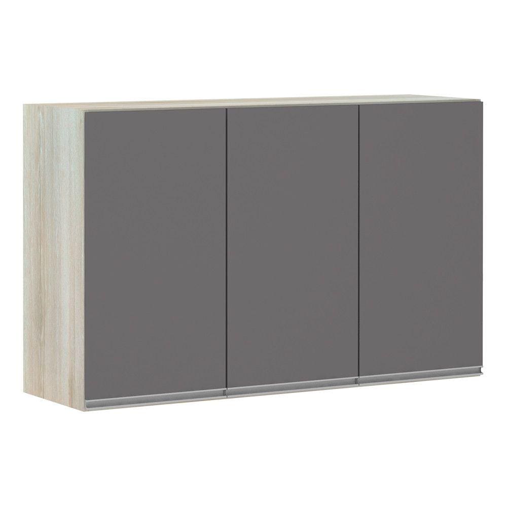 Armário para Cozinha 120 cm 3 Portas Lis Luciane Móveis