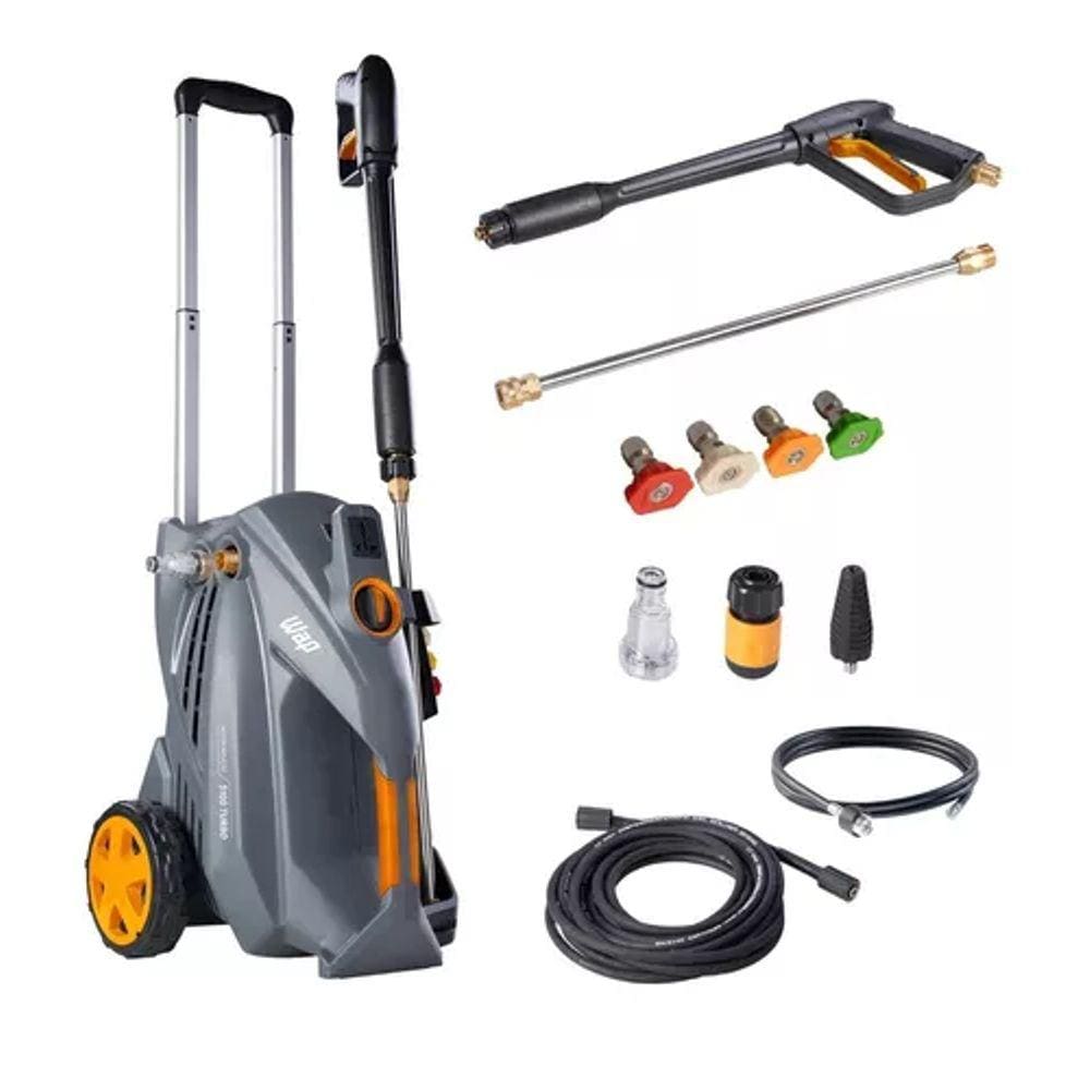 Lavadora De Alta Pressão 5100 Turbo 2500w Wap + Acessórios