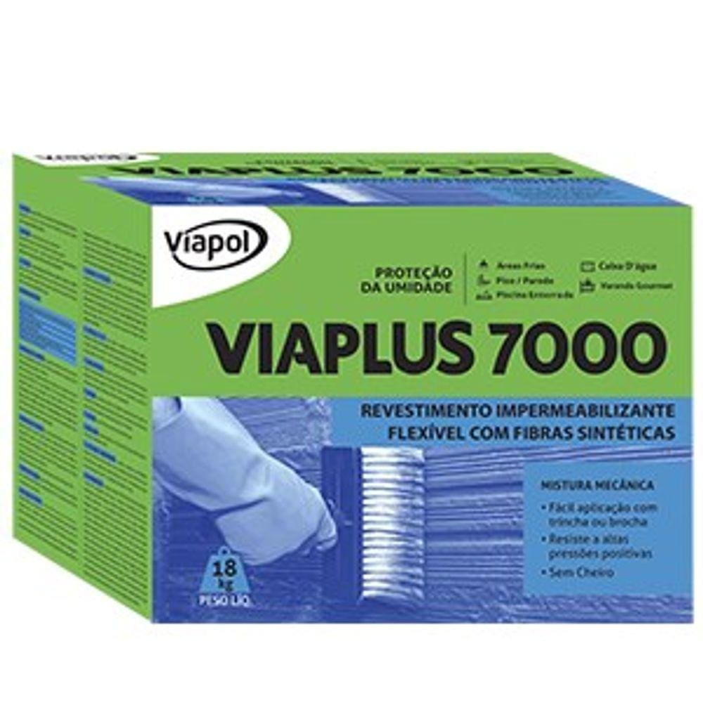 Viaplus 7000 impermeabilizante 18kg