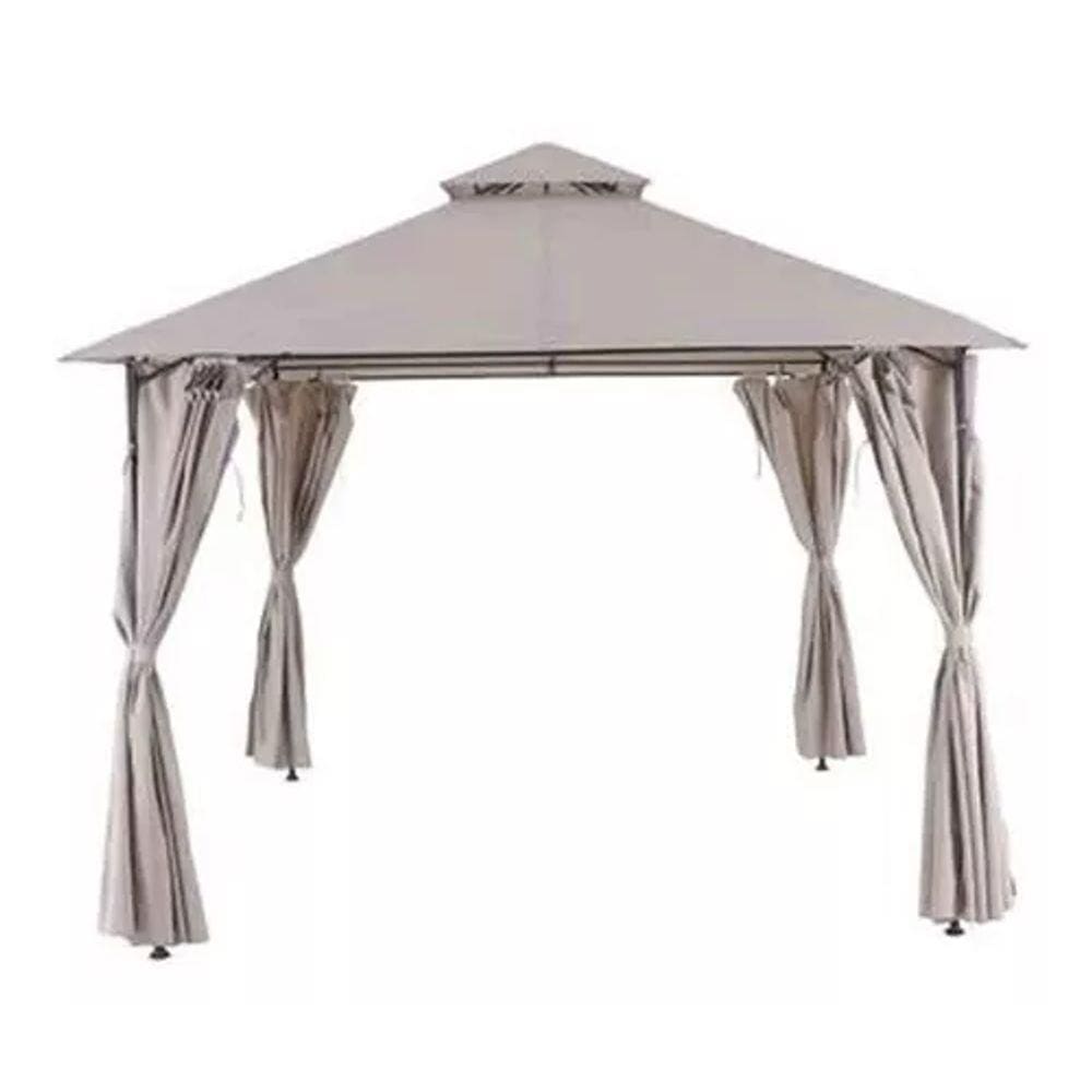 Gazebo Pergolado Tenda 3x3m Impermeável Prova De Água Vento