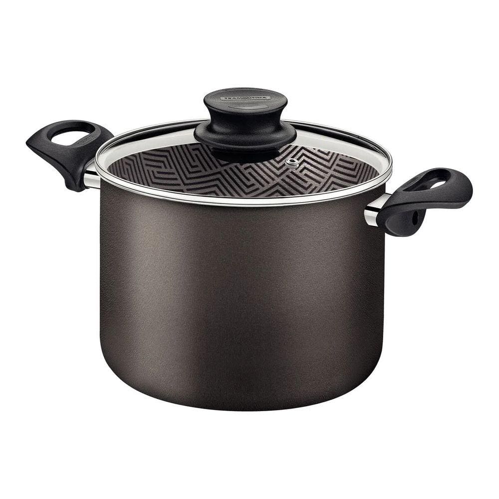 Caldeirão Tramontina Paris em Alumínio e Revestido em Antiaderente 9,6 L - Perfeito para Preparar Caldos e Sopas