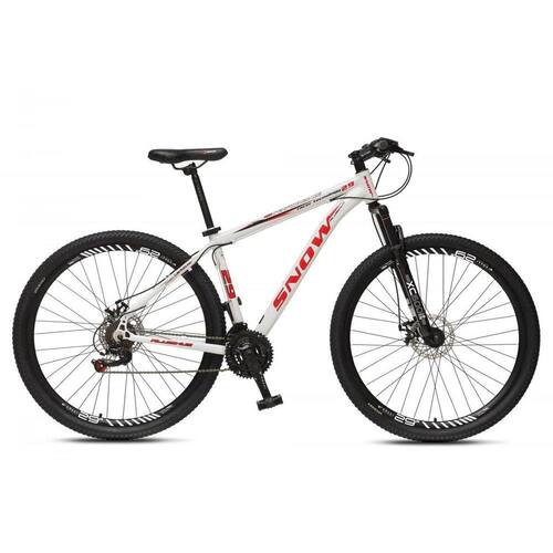 Bicicleta Aro 29 Snow 21v Shimano Quadro 17 Alumínio Branco Colli