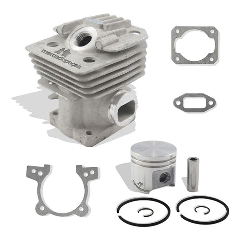 Cilindro Pistão Anéis Para Roçadeira Stihl Fs280 290 Juntas