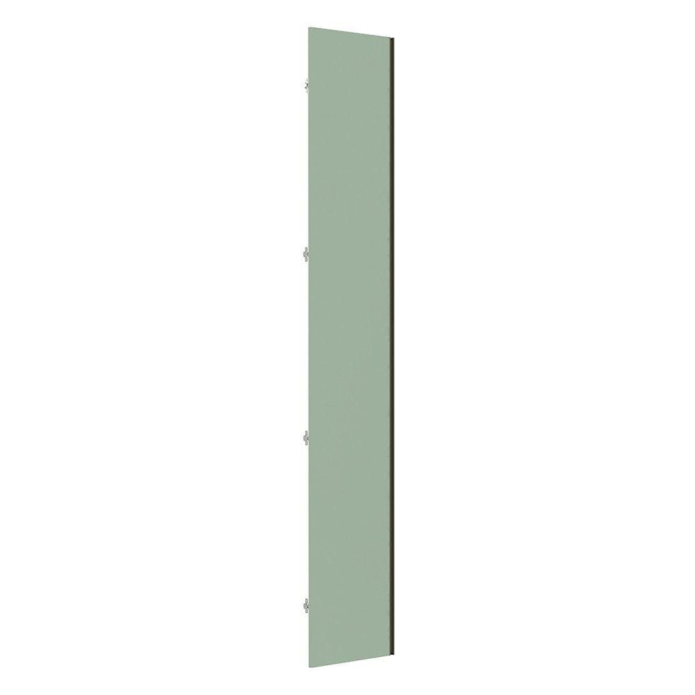 Porta Lateral Closet Individual para Roupeiro 4 Portas com Puxador Inox Prime Luciane Móveis